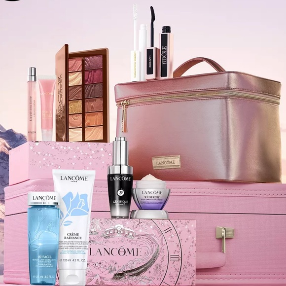 10-pc Lancome Holiday Beauty Box - Picture 1 of 9
